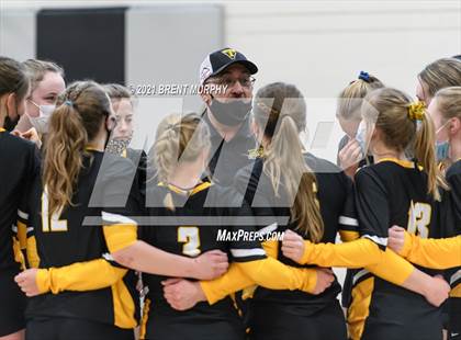 Thumbnail 1 in Thompson Valley vs. Berthoud (at Holy Family HS) photogallery.