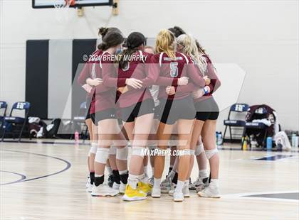 Thumbnail 2 in Thompson Valley vs. Berthoud (at Holy Family HS) photogallery.