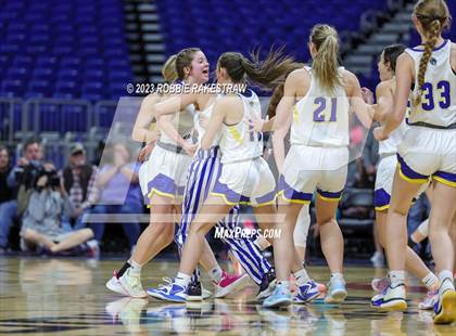 Thumbnail 1 in Lipan vs. Martins Mill (UIL 2A Basketball State Semifinal) photogallery.
