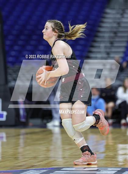 Thumbnail 3 in Lipan vs. Martins Mill (UIL 2A Basketball State Semifinal) photogallery.