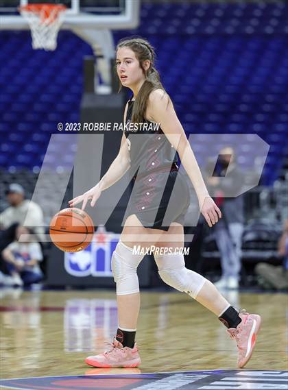 Thumbnail 2 in Lipan vs. Martins Mill (UIL 2A Basketball State Semifinal) photogallery.