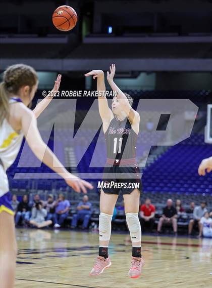 Thumbnail 1 in Lipan vs. Martins Mill (UIL 2A Basketball State Semifinal) photogallery.