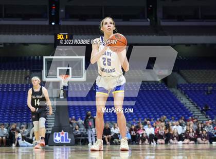 Thumbnail 3 in Lipan vs. Martins Mill (UIL 2A Basketball State Semifinal) photogallery.