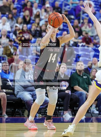 Thumbnail 1 in Lipan vs. Martins Mill (UIL 2A Basketball State Semifinal) photogallery.