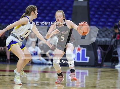 Thumbnail 1 in Lipan vs. Martins Mill (UIL 2A Basketball State Semifinal) photogallery.