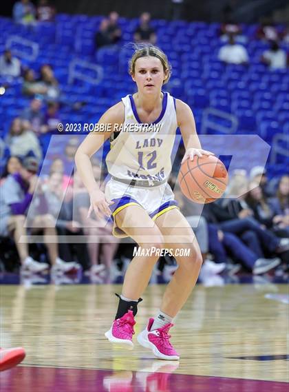 Thumbnail 3 in Lipan vs. Martins Mill (UIL 2A Basketball State Semifinal) photogallery.