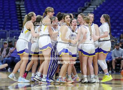 Thumbnail 3 in Lipan vs. Martins Mill (UIL 2A Basketball State Semifinal) photogallery.