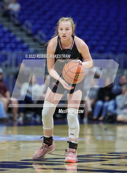 Thumbnail 3 in Lipan vs. Martins Mill (UIL 2A Basketball State Semifinal) photogallery.