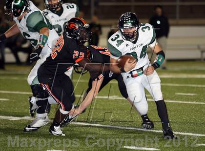 Thumbnail 3 in Canton vs. Gilmer (UIL 3A Division 2 Bi-District Playoff) photogallery.