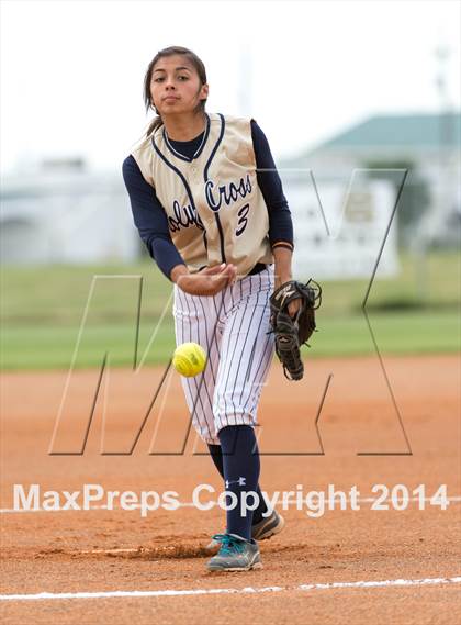 Thumbnail 3 in Incarnate Word Corpus Christi vs Holy Cross (TAPPS 3-4A Division Playoff) photogallery.