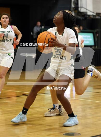 Thumbnail 3 in Scottsdale Christian Academy Vs Phoenix Christian (Holiday Hoops Tournament) photogallery.