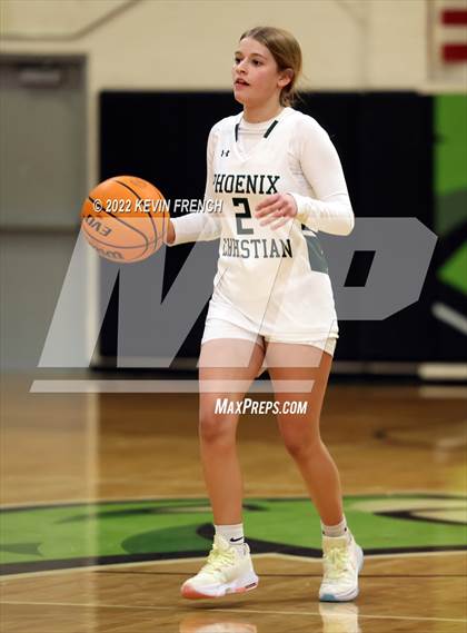 Thumbnail 2 in Scottsdale Christian Academy Vs Phoenix Christian (Holiday Hoops Tournament) photogallery.