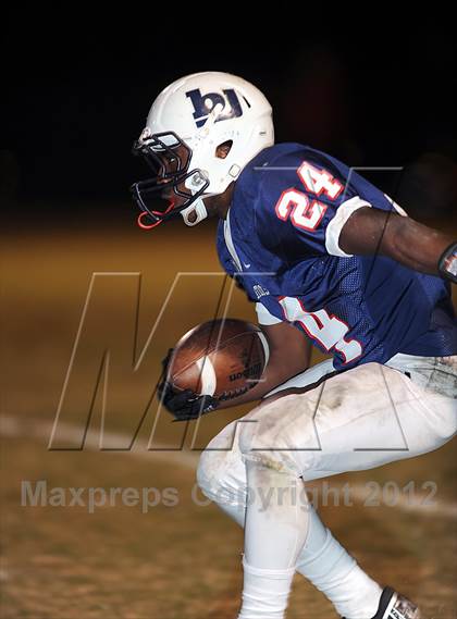 Thumbnail 3 in Bob Jones vs. Gadsden City (AHSAA Playoff Round 1) photogallery.