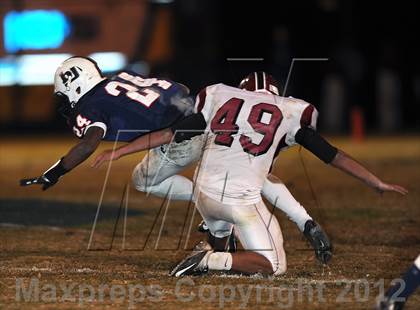 Thumbnail 2 in Bob Jones vs. Gadsden City (AHSAA Playoff Round 1) photogallery.