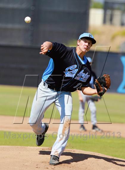 Thumbnail 2 in Calvin Christian vs. Julian (CIF SDS D5 Final) photogallery.