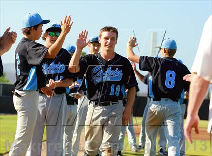 Thumbnail 2 in Calvin Christian vs. Julian (CIF SDS D5 Final) photogallery.