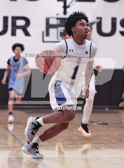 Thumbnail 3 in Sweeny vs Needville (UIL Basketball 4A Region 4 Bi-District) photogallery.