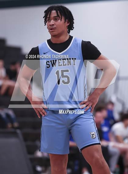 Thumbnail 2 in Sweeny vs Needville (UIL Basketball 4A Region 4 Bi-District) photogallery.