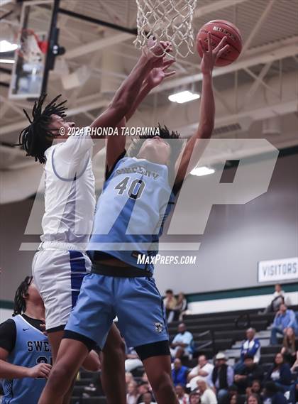 Thumbnail 2 in Sweeny vs Needville (UIL Basketball 4A Region 4 Bi-District) photogallery.