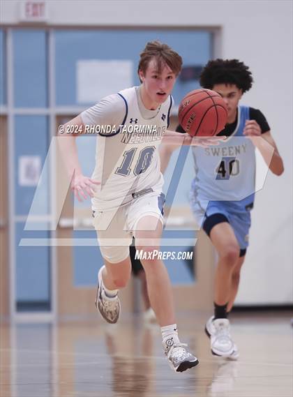 Thumbnail 3 in Sweeny vs Needville (UIL Basketball 4A Region 4 Bi-District) photogallery.