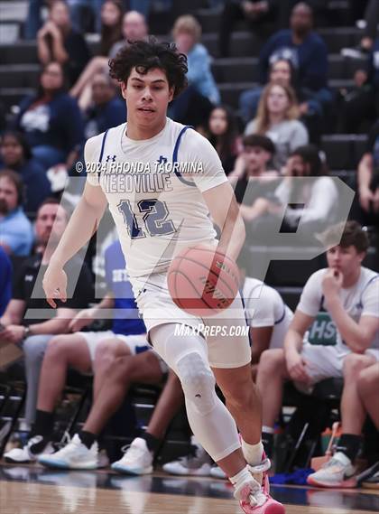 Thumbnail 3 in Sweeny vs Needville (UIL Basketball 4A Region 4 Bi-District) photogallery.