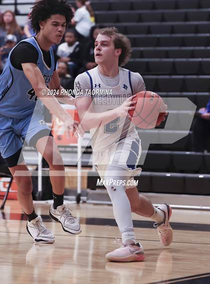 Thumbnail 3 in Sweeny vs Needville (UIL Basketball 4A Region 4 Bi-District) photogallery.