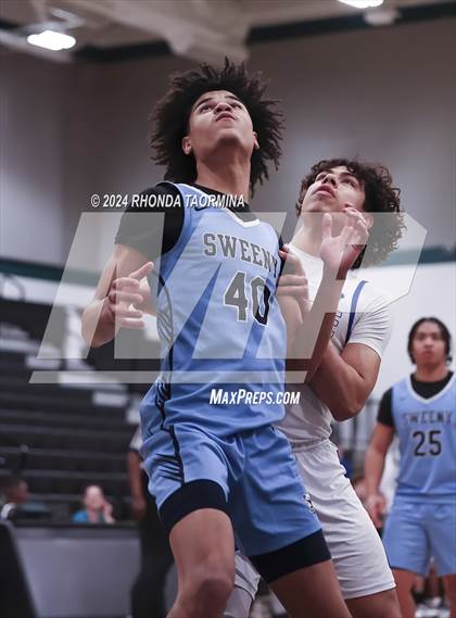 Thumbnail 3 in Sweeny vs Needville (UIL Basketball 4A Region 4 Bi-District) photogallery.