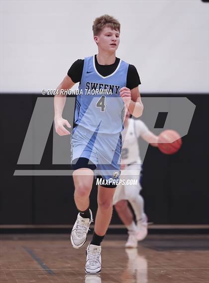 Thumbnail 2 in Sweeny vs Needville (UIL Basketball 4A Region 4 Bi-District) photogallery.