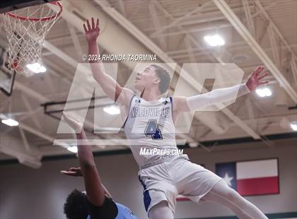 Thumbnail 3 in Sweeny vs Needville (UIL Basketball 4A Region 4 Bi-District) photogallery.