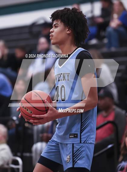 Thumbnail 3 in Sweeny vs Needville (UIL Basketball 4A Region 4 Bi-District) photogallery.