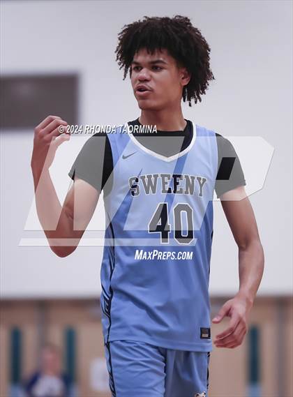 Thumbnail 3 in Sweeny vs Needville (UIL Basketball 4A Region 4 Bi-District) photogallery.