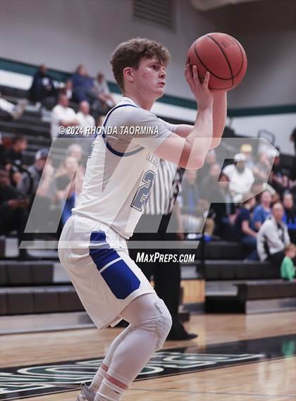 Thumbnail 3 in Sweeny vs Needville (UIL Basketball 4A Region 4 Bi-District) photogallery.