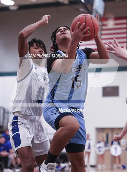 Thumbnail 1 in Sweeny vs Needville (UIL Basketball 4A Region 4 Bi-District) photogallery.