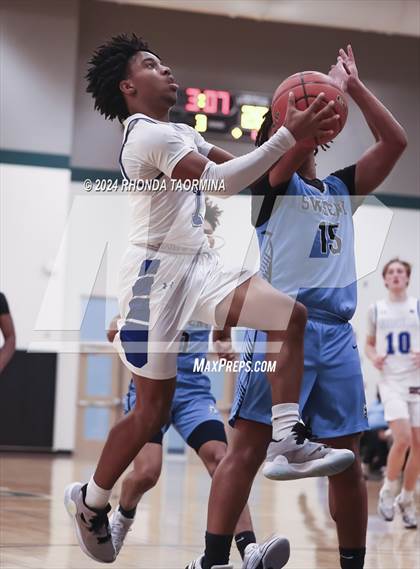 Thumbnail 3 in Sweeny vs Needville (UIL Basketball 4A Region 4 Bi-District) photogallery.