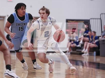 Thumbnail 3 in Sweeny vs Needville (UIL Basketball 4A Region 4 Bi-District) photogallery.