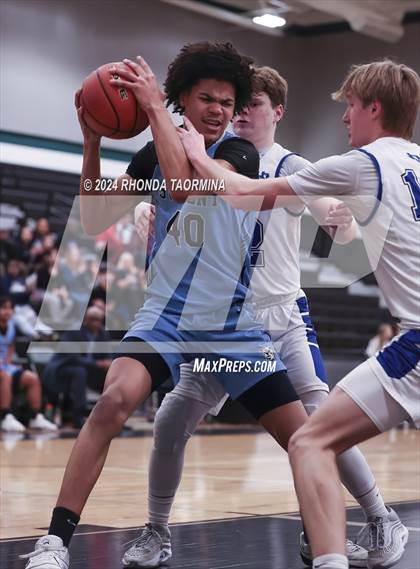 Thumbnail 3 in Sweeny vs Needville (UIL Basketball 4A Region 4 Bi-District) photogallery.