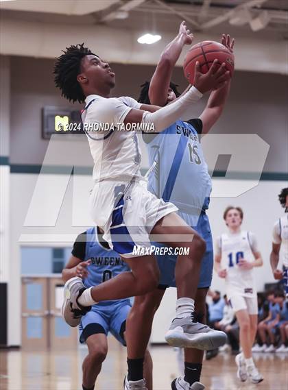 Thumbnail 1 in Sweeny vs Needville (UIL Basketball 4A Region 4 Bi-District) photogallery.