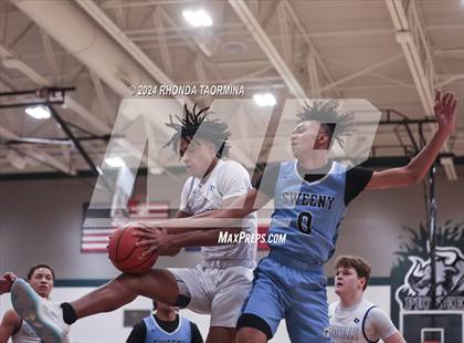 Thumbnail 2 in Sweeny vs Needville (UIL Basketball 4A Region 4 Bi-District) photogallery.
