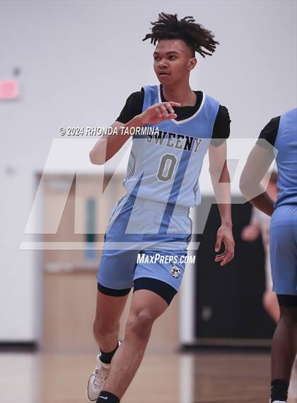 Thumbnail 2 in Sweeny vs Needville (UIL Basketball 4A Region 4 Bi-District) photogallery.
