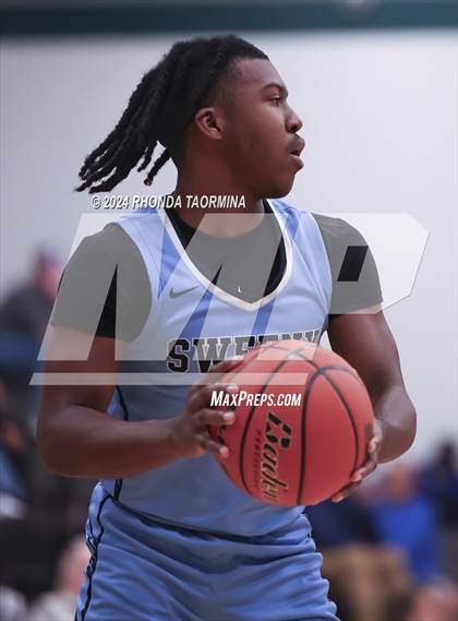 Thumbnail 3 in Sweeny vs Needville (UIL Basketball 4A Region 4 Bi-District) photogallery.