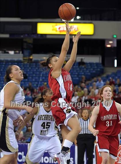Thumbnail 3 in Carondelet vs. Archbishop Mitty (CIF NorCal D2 Final) photogallery.