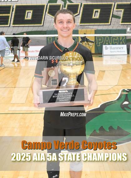 Thumbnail 2 in Campo Verde vs Arizona College Prep (AIA 5A Final - Awards) photogallery.