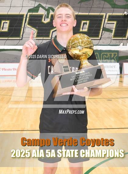 Thumbnail 2 in Campo Verde vs Arizona College Prep (AIA 5A Final - Awards) photogallery.