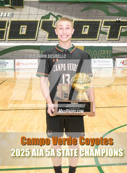 Thumbnail 1 in Campo Verde vs Arizona College Prep (AIA 5A Final - Awards) photogallery.