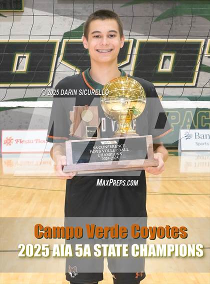 Thumbnail 2 in Campo Verde vs Arizona College Prep (AIA 5A Final - Awards) photogallery.