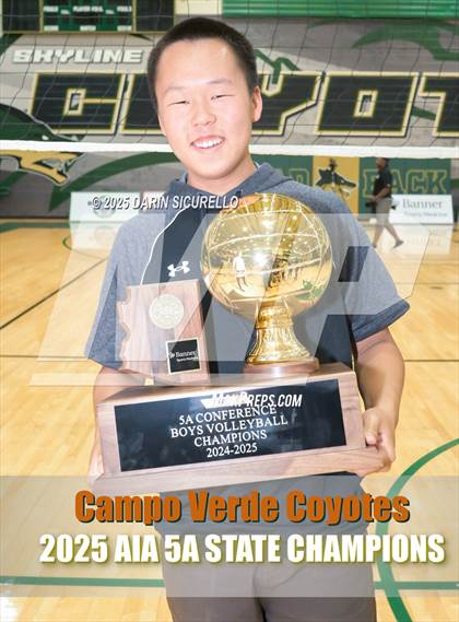 Thumbnail 2 in Campo Verde vs Arizona College Prep (AIA 5A Final - Awards) photogallery.