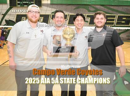 Thumbnail 3 in Campo Verde vs Arizona College Prep (AIA 5A Final - Awards) photogallery.