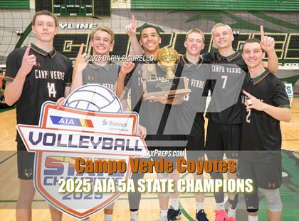 Thumbnail 3 in Campo Verde vs Arizona College Prep (AIA 5A Final - Awards) photogallery.