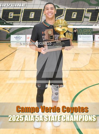 Thumbnail 2 in Campo Verde vs Arizona College Prep (AIA 5A Final - Awards) photogallery.