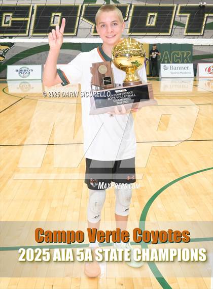 Thumbnail 1 in Campo Verde vs Arizona College Prep (AIA 5A Final - Awards) photogallery.